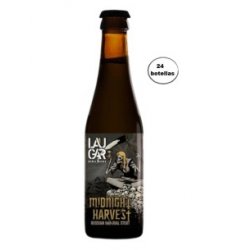 Laugar 2MIDNIGHT HARVEST Double Barrel Aged RIS 12x33 - MilCervezas