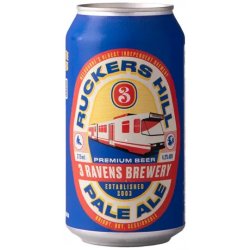 3 Ravens Ruckers Hill Pale Ale 375ml  Barrel & Batch - Barrel & Batch