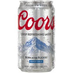 Coors Lager 355ml - BoozeBud