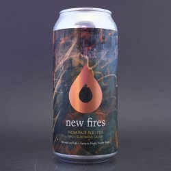 Pollys Brew Co - New Fire - 7% (440ml) - Ghost Whale