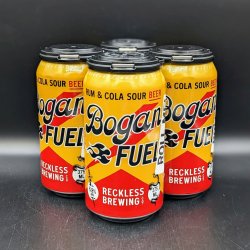 Reckless Brewing Bogan Fuel  Can 4pk - Saccharomyces Beer Cafe