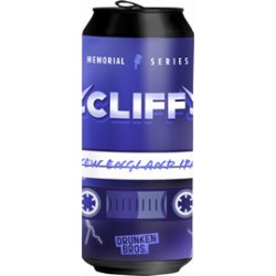 Drunken Bros CLIFF (New England IPA) 6.5% - Drunken Bros