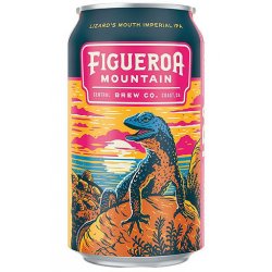 Figueroa Mountain Lizards Mouth Double IPA 355ml BB 311223 - The Beer Cellar