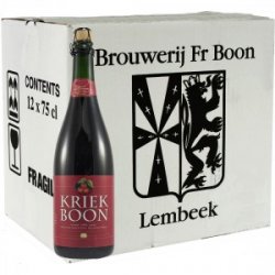 Boon kriek  Gewoon  Kriek  75 cl  Doos 12 st - Thysshop