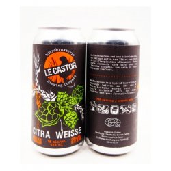 LE CASTOR CITRA WEISSE can 473ml. - Cerveceo