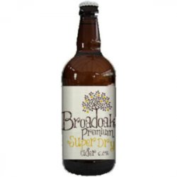 Broadoak Cider  Premium Super Dry Cider (50cl) - Chester Beer & Wine