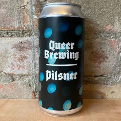 Queer Brewing Tiny Dots Pilsner 4.5% (440ml) - Caps and Taps