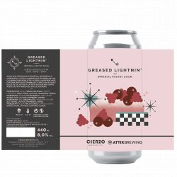 CIERZO  ATTIK GREASED LIGHTNIN - Las Cervezas de Martyn