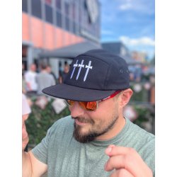 THREE SWORDS 5 PANEL CAP - Kirkstall Brewery