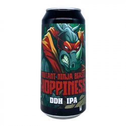 La Quince & Barrier Brewing Mutant Ninja Beast Hoppiness DDH IPA 44cl - Beer Sapiens