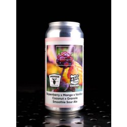 Ārpus Brewing Co. Ārpus X Drekker X 450 North Boysenberry X Mango X Vanilla X Coconut X Granola Smoothie Sour Ale Ārpus Brewing Co. Ārpus X Drekker X 450 North Boysenberry X Mango X Vanilla X Coconut X Granola Smoothie Sour Ale