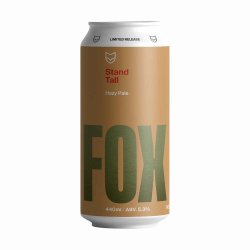 Fox Friday Craft Brewery - Stand Tall Hazy Pale Ale - The Beer Barrel