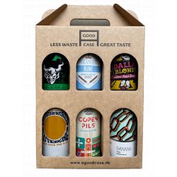 Værtsgave #1 (6 stk.) (Indhold: Pils, IPA, Hvede m.m.) - A Good Case