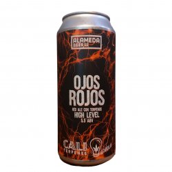 Alameda Beer  Ojos Rojos  Red Ale con térpenos - Barbudo Growler