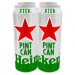 Heineken Premium Beer Lager Pint Size Cans 24x568ml Heineken Premium Beer Lager Pint Size Cans 24x568ml