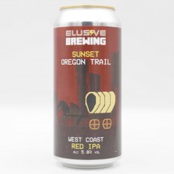 Elusive Brewing Sunset Oregon Trail