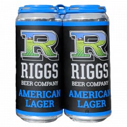 Riggs American Lager - The Open Bottle