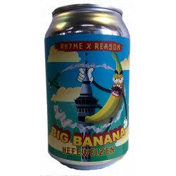 Rhyme & Reason 'Big Banana' Hefeweizen 330mL - The Hamilton Beer & Wine Co