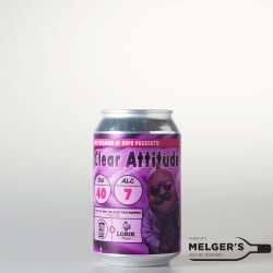 Lobik x Nova Runda  Clear Attitude IPA Blik 33cl - Melgers