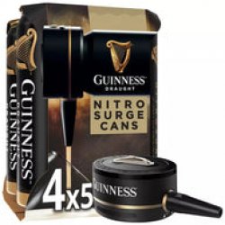 Guinness Nitrosurge Device and Cans Bundle with 4 x 558ml Cans - 365Drinks