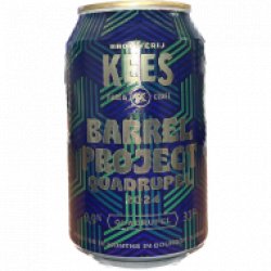 Kees Barrel Project Quadrupel 2024 - Speciaalbierkoning