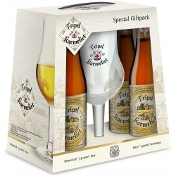 Tripel Karmeliet 4 Bottle & Glass Gift Pack - BoozeBud