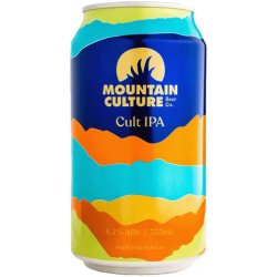 Mountain Culture Cult IPA Cans 355ml - BoozeBud