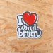 Brouwerij ’t Verzet Sticker I Love Oud Bruin 
