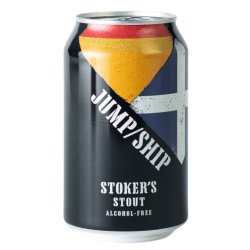 Jump Ship Brewing  Stoker’s Stout, 0.5% 330ml - The Alcohol Free Co