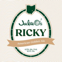 Jackie O’s Ricky  12 Pack - Jackie O’s Brewery