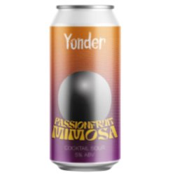 Yonder Passionfruit Mimosa Cocktail Sour 440ml (5%) - Indiebeer