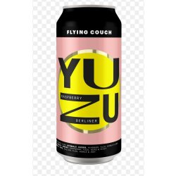 Flying Couch Yuzu Raspberry Berliner Weisse  Untappd 3,5  - Fish & Beer