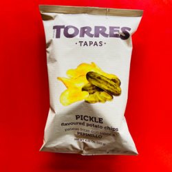 Torres Pickle Flavoured Potato Chips 125g - Kraft Werks