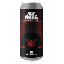 Morenos Hop Wars Hoppy American Lager Lata 473 ml - La Belga