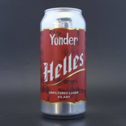 Yonder - Yonder Helles - 4% (440ml) - Ghost Whale