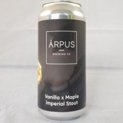 Arpus Brewing Co Vanilla x Maple Imperial Stout - Gedeelde Vreugde