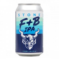 Stone F + B IPA (Low Carbs) 330ml Can - Beer Head