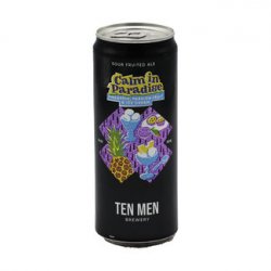 Ten Men Brewery - Calm In Paradise: Pineapple Passion Fruit And Ice Cream - Bierloods22