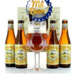 Hộp 4 chai Tripel Karmeliet 330ml + 1 ly bia hãng Karmeliet - BIA NHẬP ĐÀ NẴNG