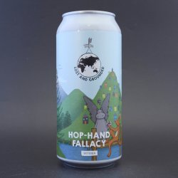 Lost & Grounded - Hop Hand Fallacy - 4.4% (440ml) - Ghost Whale