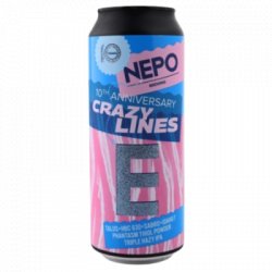 10th Anniversary Crazy Lines Nepo                                                                                                  Triple IPA - OKasional Beer