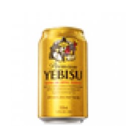 Yebisu Premium All Malt Beer Cans 350mL - Red Bottle