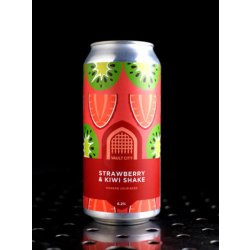 Vault City  Strawberry & Kiwi Shake  Sour Fraise Kiwi  6,2% - Quaff Webshop