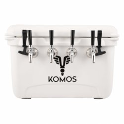 JOCKEY BOX KOMOS® RUBICON (4 GRIFOS) - ENTRADA TRASERA - Insumos Cerveceros de Occidente