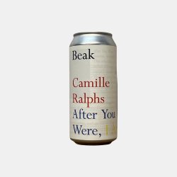 Beak x Faber & Faber – After You Were, I Am - New Breed Bottle Shop