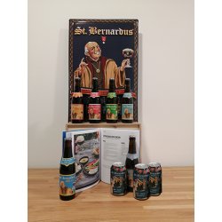 Pack de cervezas St. Bernardus con libro - Cervebel