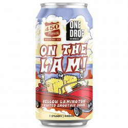 One Drop Brewing Co On the Lam Yellow Lamington Smoothie Sour