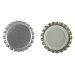 Tapas Corona Color Plata 26 mm. X 100 Unidades Tapas Corona Color Plata 26 mm. X 100 Unidades