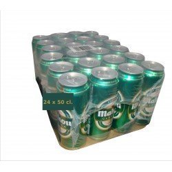 Mahou Clasica Caja de 24x50 cl. Latas - Decervecitas.com