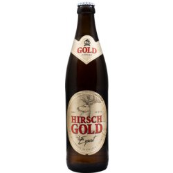 Der Hirschbräu Gold - Rus Beer